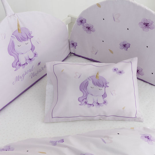 Nima Magical Unicorn Πάντα Κλασική Εσωτερική Λιλά 40x200cm