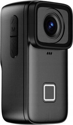 SJCAM C200 PRO Екшън Камера 4K Ultra HD Заснемане 360° Водоустойчива (с Калъф) Стандартна с Екран 1.28" и Wi-Fi Черна