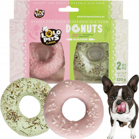 Lolo Pets Leckerli für Hunde Ohr aus Gemüse / Früchte 120gr 2Stück