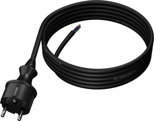 Connection Cable Plug PP-40H Z U 3m H05RR-F 3x1.5 IP44