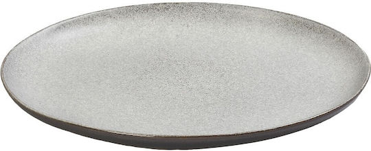 Espiel Etna Πιάτο Ρηχό Κεραμικό Λευκό με Διάμετρο 33.5cm