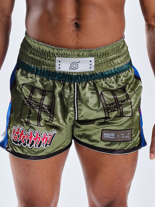 Elion Ανδρικό Σορτσάκι Kick/Thai Boxing Πράσινο