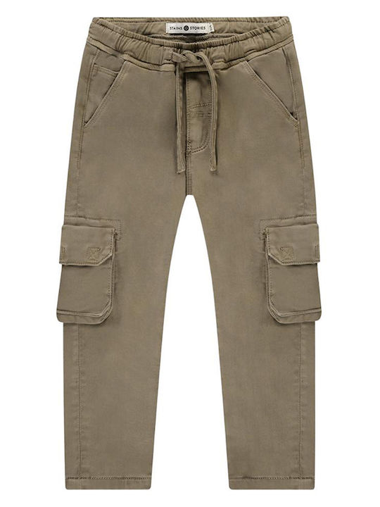 Babyface Kids' Cargo Pants CAFE