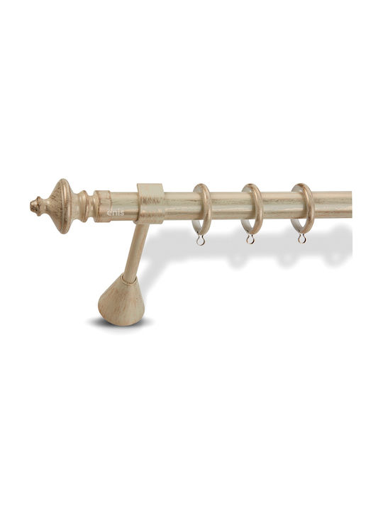 Enis by Domus Metallic Curtain Pole Καναλαζ Sin...