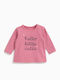 Kids' Shirt Long Sleeve Multicolour Hello Little Cutie