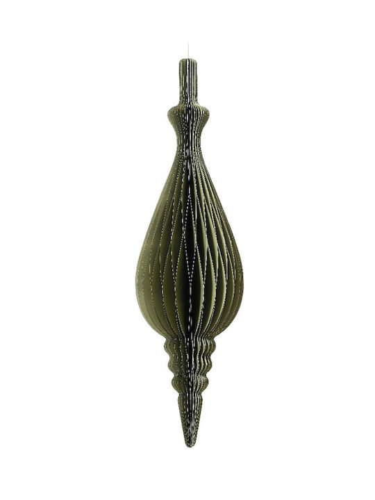 Hanging Decorative Hanging Ornament Paper Green 22x80cm