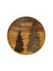 Kaemingk Weihnachtlicher Salve Holz L30xB2.5xD30cm.