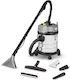 Karcher Puzzi 4/20 Classic Vacuum Wet / Dry 1700W with Plastic Bin 20lt