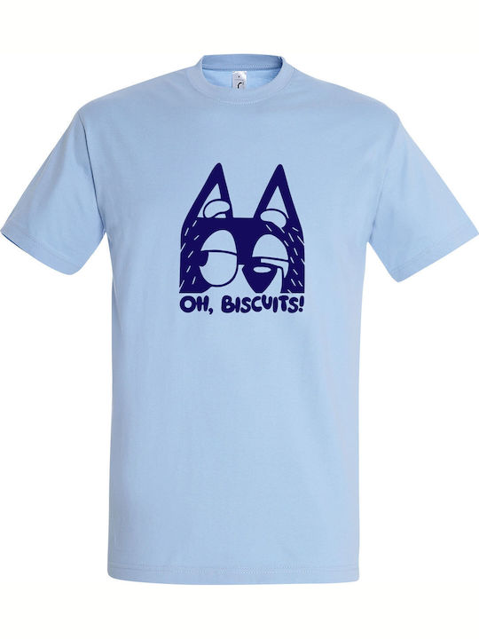 Детска тениска Sky Blue Bluey Oh Biscuits