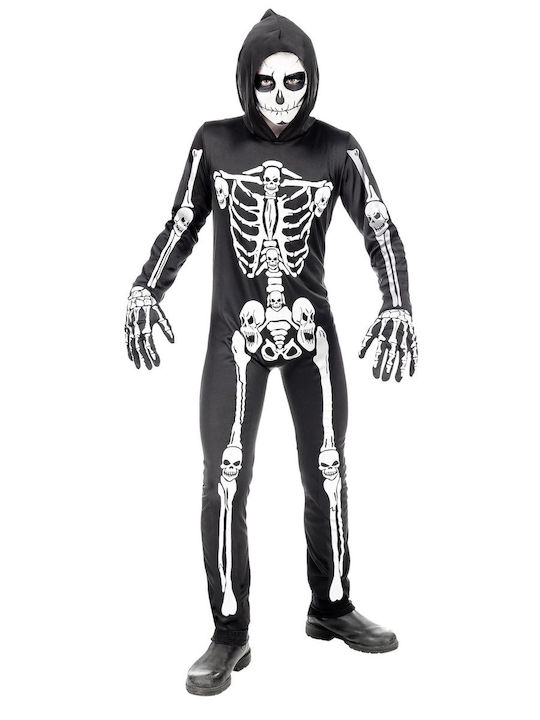 Kids Carnival Costume Skeleton