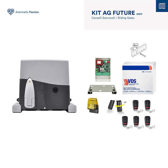 Плъзгащ механизъм за гаражна врата 1600 кг Vds Ag-future1600-oil-kit-5 Vds