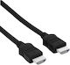 HAMA Cable HDMI male - HDMI male 10m Μαύρο