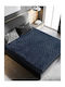 Madi Sheet for Single Bed with Elastic 100x200+30cm. Gelid Anthracite