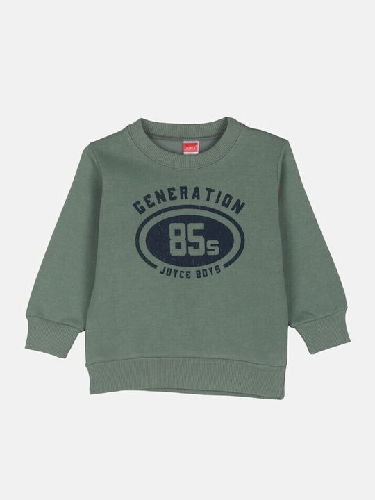 Joyce Παιδικό Φούτερ Χακί Generation 85s