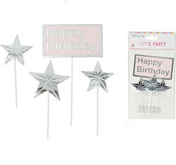 Tpster Happy Birthday Украса за торта 4бр