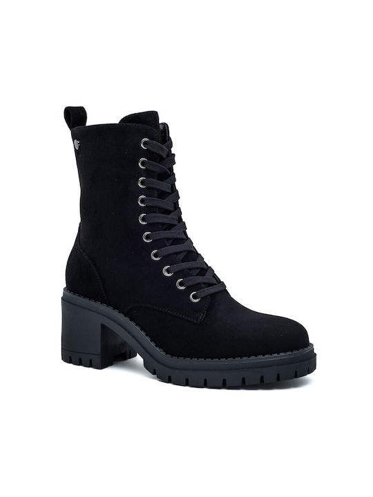 Stiefeletten Damen Schwarz