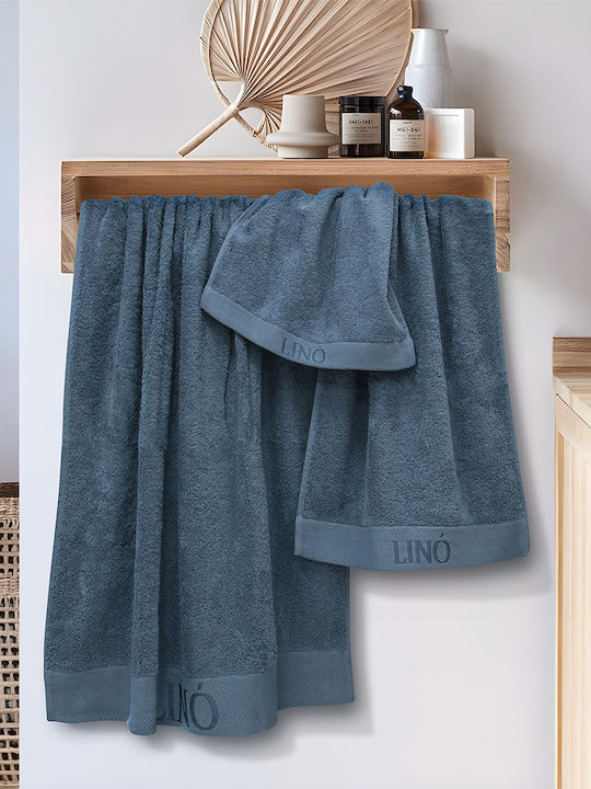 Lino Home Πετσέτα Σώματος Brandy 80x150εκ. Deni...