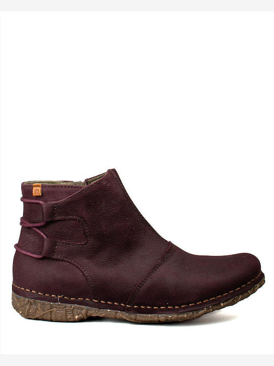 Angkor Women's Ankle Boots Platform Purple