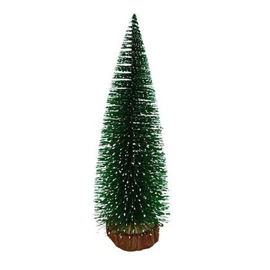 Christmas Decorative Snowy Tree Green