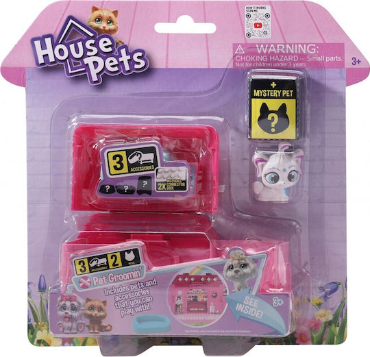 Just Toys House Pets Pet Grooming for 3+ Years (Multi Designs)