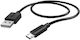 HAMA Cablu Micro USB Tip Regular USB 2.0 Negru 1m 00178383 1 Bucată
