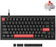 Keychron Lemokey X4-A1 QMK X4-A1 Gaming Mechanical Keyboard 75% with Keychron Red Switches and Illuminated Keys English US
