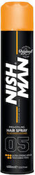 Strong Hold Hairspray Men 400 Ml Nishman 5