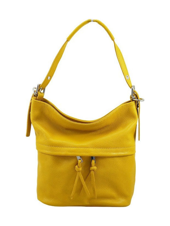 Mybag Leather Women's Bag Crossbody Yellow