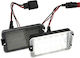 Car Rear License Plate Light Seat Altea Ibiza Cordoba Leon Toledo 2 Pcs Bk-19279