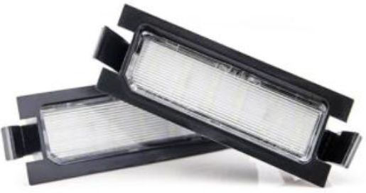 Depo Rear License Plate Light Kia Ceed Hyundai I30 2006+ 2 Pcs De-0020