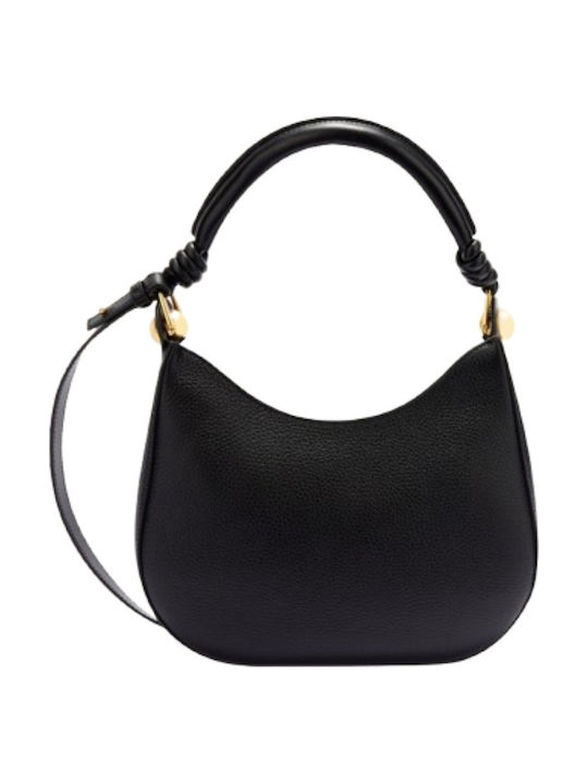 Furla Δερμάτινη Γυναικεία Τσάντα Ώμου Μαύρη
