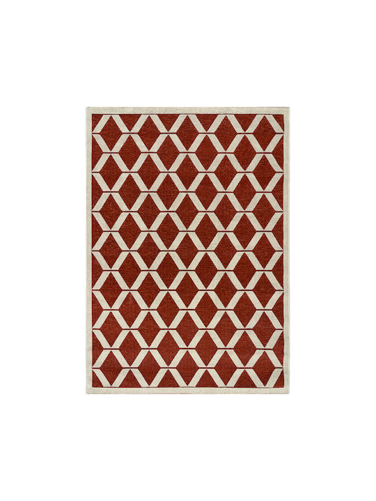 Beauty Home Resort Summer Bedroom Rug Set Resort Terracotta 9959 Set 3 Pieces