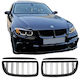 Prasco 242544 Mask Hearts BMW 3 E90 E91 05-08 M4 Look Double Grille Glossy Black 4 Pieces