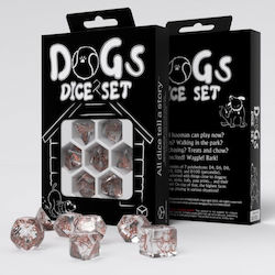 Q-workshop Dogs Dice Set Bubbles