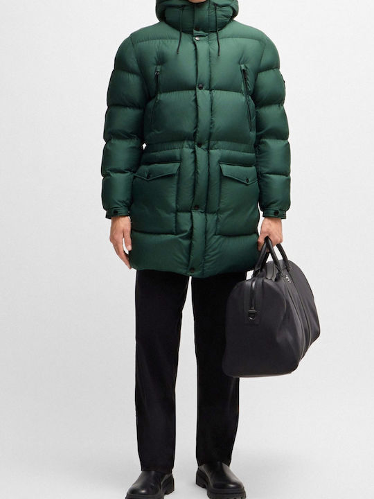 Hugo Boss Jacke Puffer Grün 50525109-385 Skroutz Germany