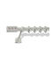 Metal Curtain Pole Perseus Φ25 Enis Single 160 Cm