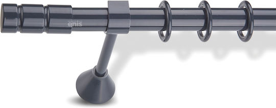 Enis by Domus Metallic Curtain Pole Lydia Double with Rod