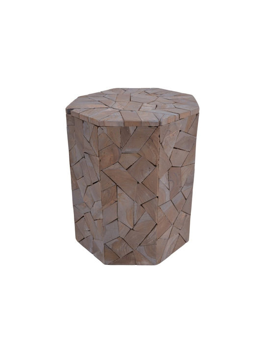 Табуретка Дневна стая Дърво Sity Сив 32x32x40бр