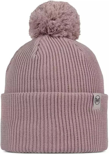 Beanie Unisex Σκούφος Πλεκτός σε Καφέ χρώμα