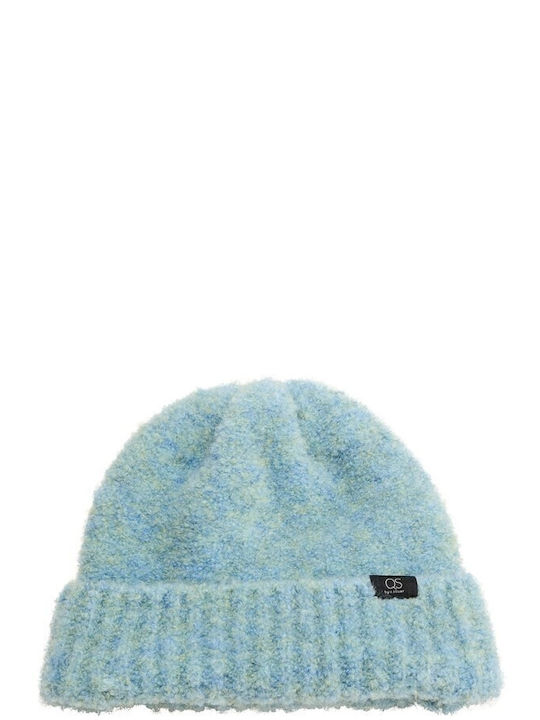 Beanie Unisex Σκούφος Πλεκτός σε Γαλάζιο χρώμα