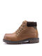 Leather Brown Men's Boots