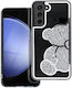 Teddy Bear Case Samsung S24 Silver