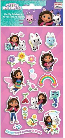 Diakakis Stickers Puffy for Children 3+ Years 12pcs