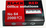 Black Red Staples 1pcs BR42003