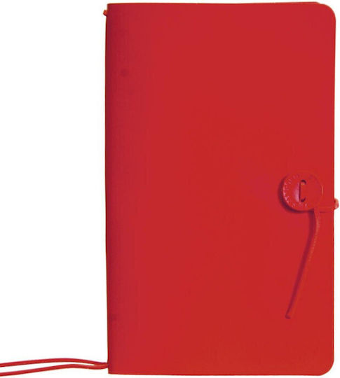 Stamford Σημειωματάριο Ριγέ Bright Range Red RULED