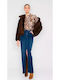 Denim Maxi Skirt Blue