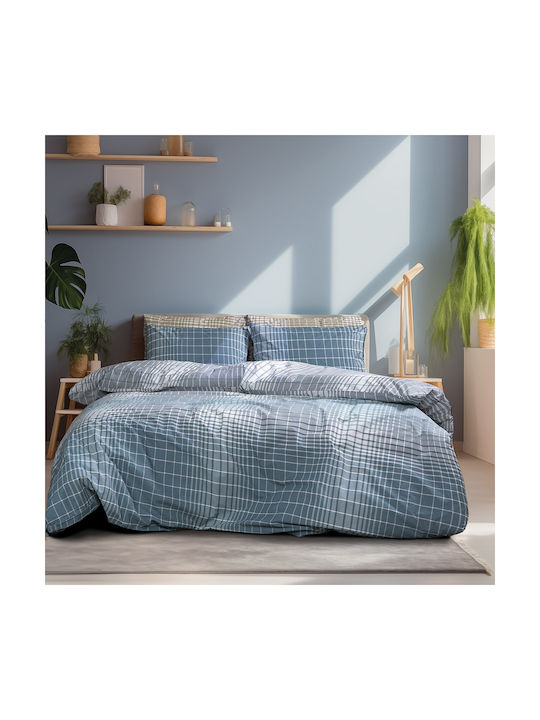 Beauty Home Aride Art 12096 Σετ Μαξιλαροθήκες Πετρόλ 52x72εκ.