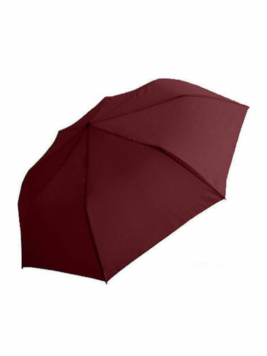 Trend Automat Umbrelă de ploaie Compact Burgundy