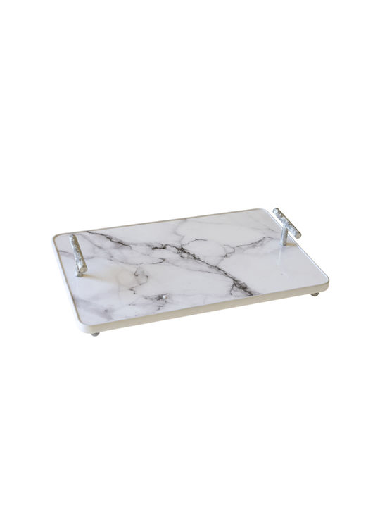 Zen Collection Διακοσμητικός Δίσκος Hölzernes Rechteckig 41.5x26.5x8cm 1Stück