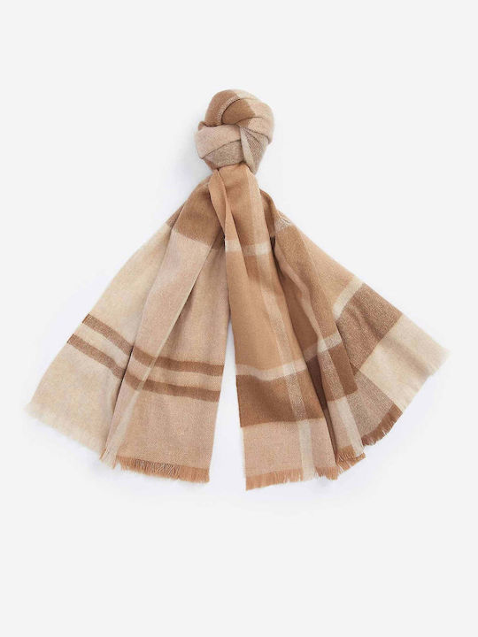 Barbour Women's Wool Scarf Brown